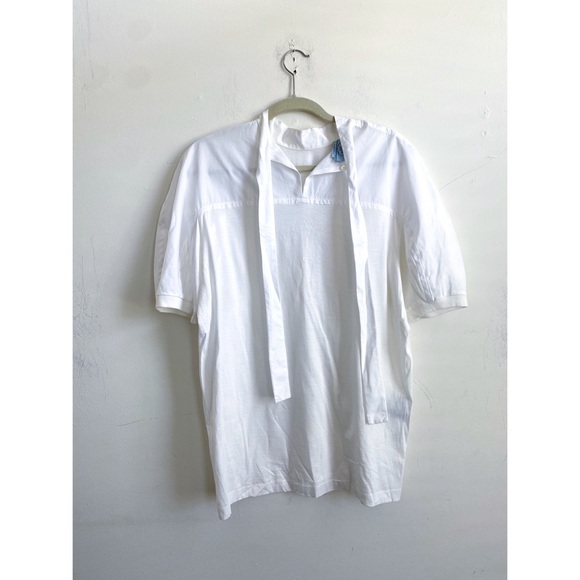 Prada Tie Blouse Size x-Large - Picture 6 of 8
